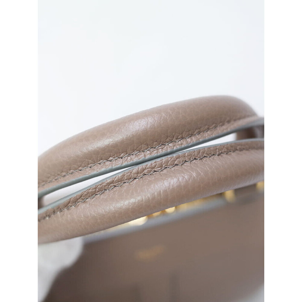 Celine Cabas de France bag grained calfskin Brown - Picture 7 of 9